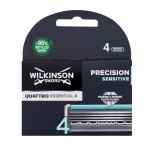 4 Wkładów WILKINSON Quattro Essential Sensitive 