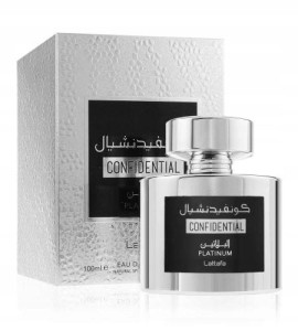 Lattafa Confidential Platinum woda perfumowana EDP 100 ml 