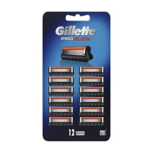 12 x WKŁADY ostrza GILLETTE PROGLIDE nożyki