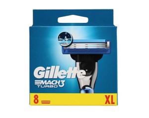 GILLETTE MACH 3 TURBO ORYGINALNE OSTRZA 8 szt